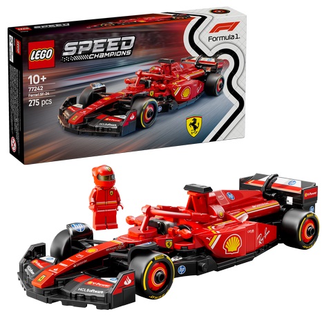 LEGO SPEED CHAMPIONS Auto da Corsa F1 Ferrari SF-24 77242 (In box  14x26cm)…x4